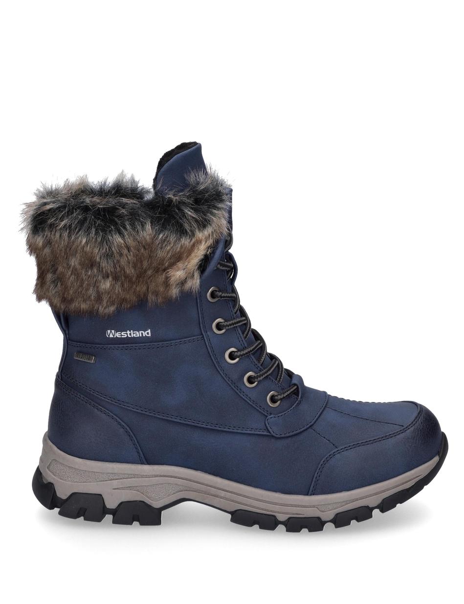 Stiefel Chambery 04, blau-kombi