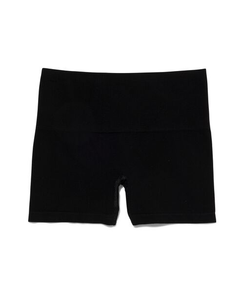 boxer légèrement correcteur avec bambou taille haute noir