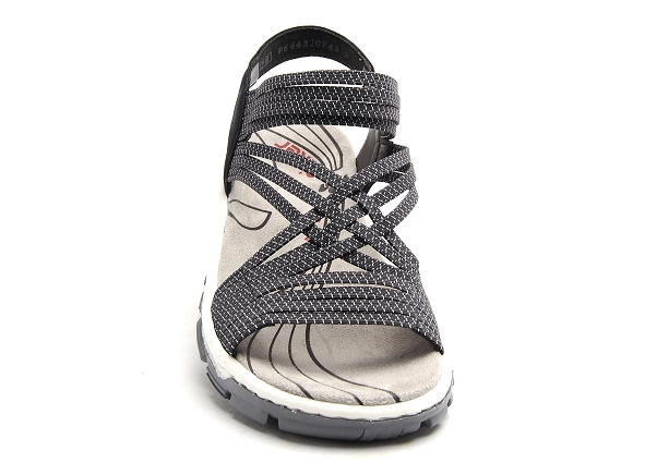 Rieker nu pieds plats femme 68888 bleu