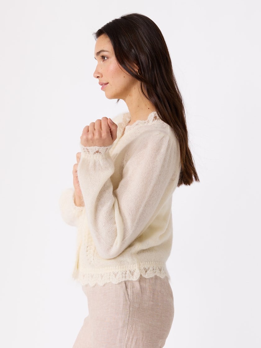Lucie cardigan Marshmallow