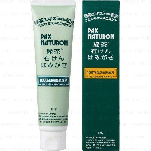 TAIYO YUSHI - Pax Naturon Groene Thee Tandpasta