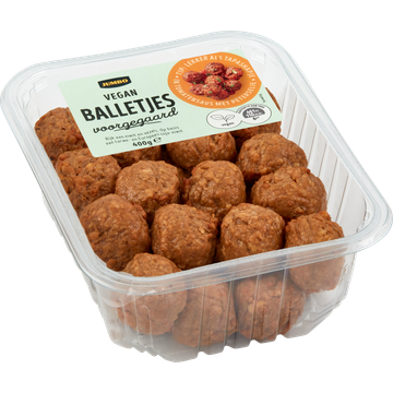 Jumbo Plantaardige Balletjes Voorgegaard Voordeelverpakking 367 g