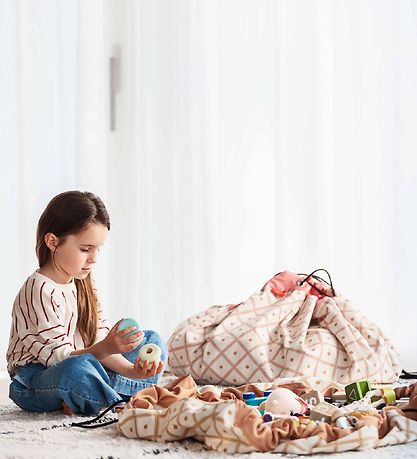 Play&Go Spielteppich - DM: 140 cm - Geo Mustard