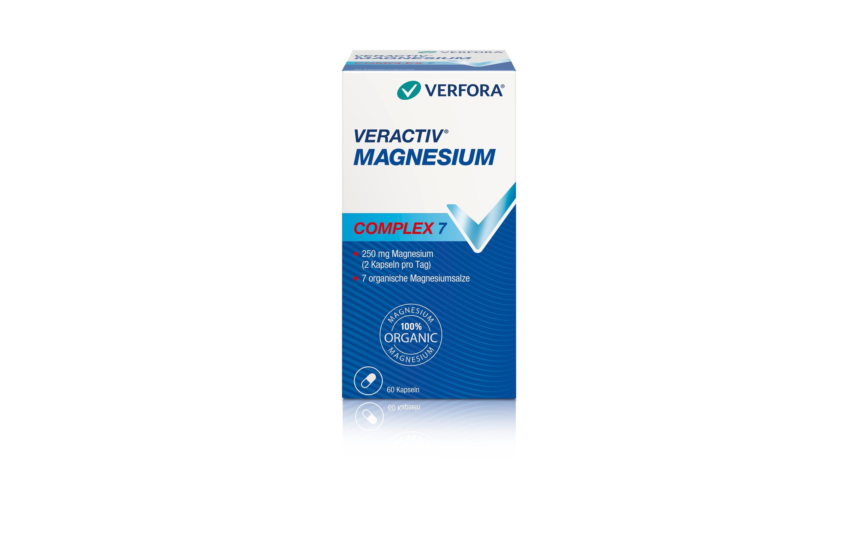 Magnesium Complex 7 60 KapselnVeganes Magnesiumpräparat