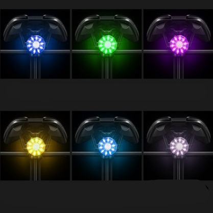 Wiederaufladbares USB Velo Rücklicht Fahrrad LED Warnlicht mit 7 Farben IPX4