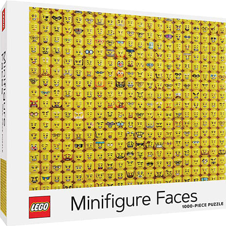 LEGO Minifigurhoveder puslespil - 1000 brikker