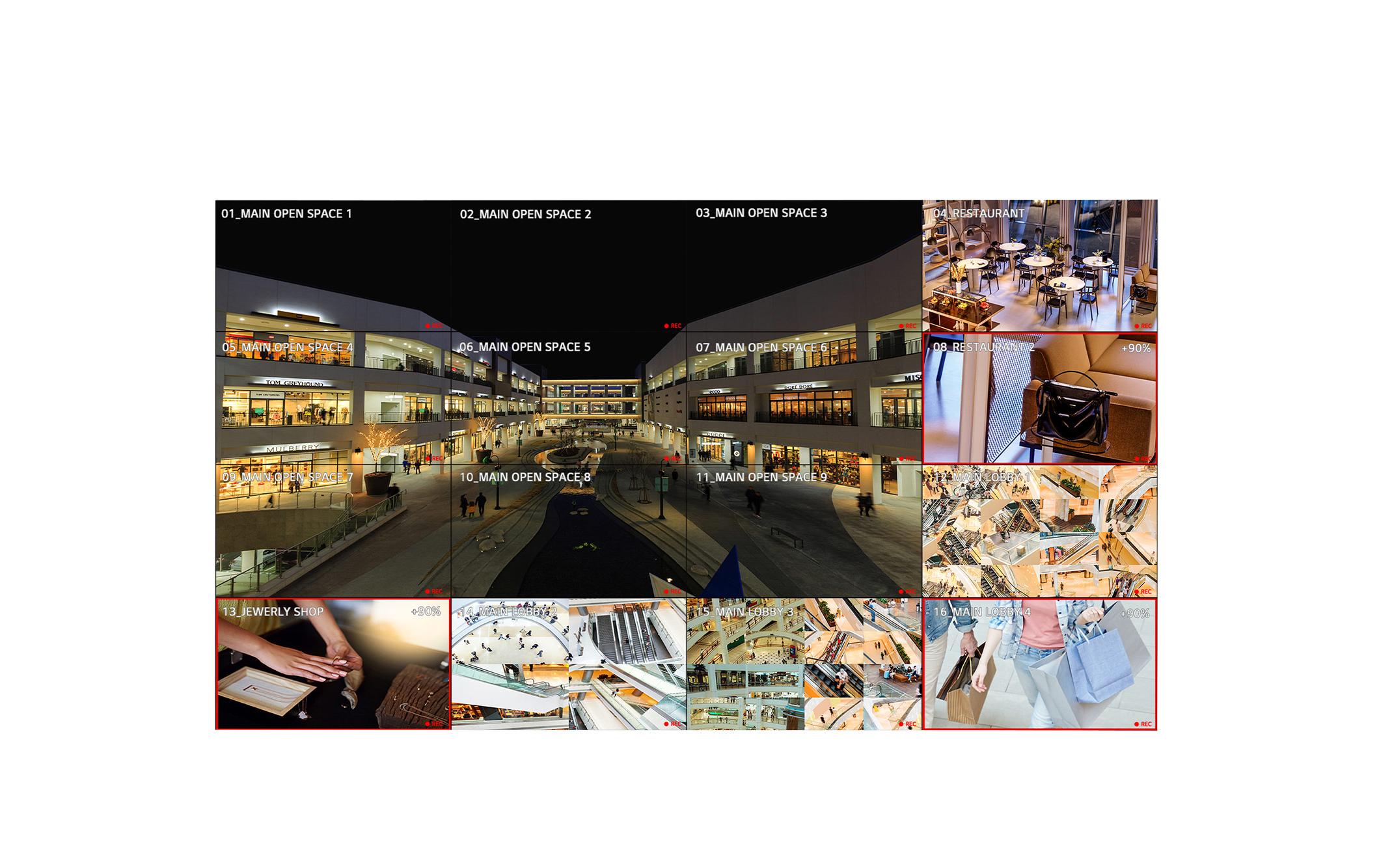 Videowall Display 55VSH7J-H 55 