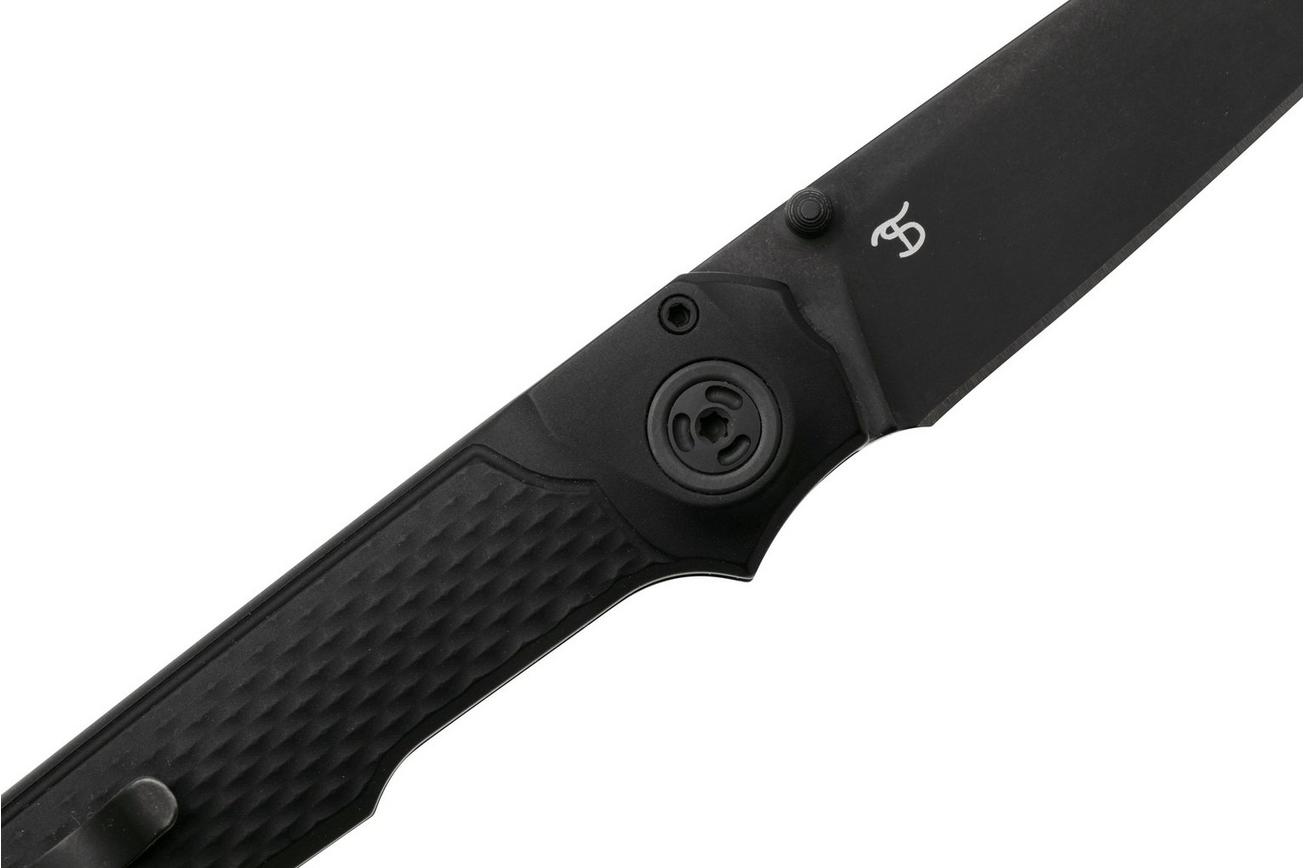 MKM Miura MK-MI-ABKB Blackwashed MagnaCut, Black Aluminium, zakmes, Simone Tonolli design