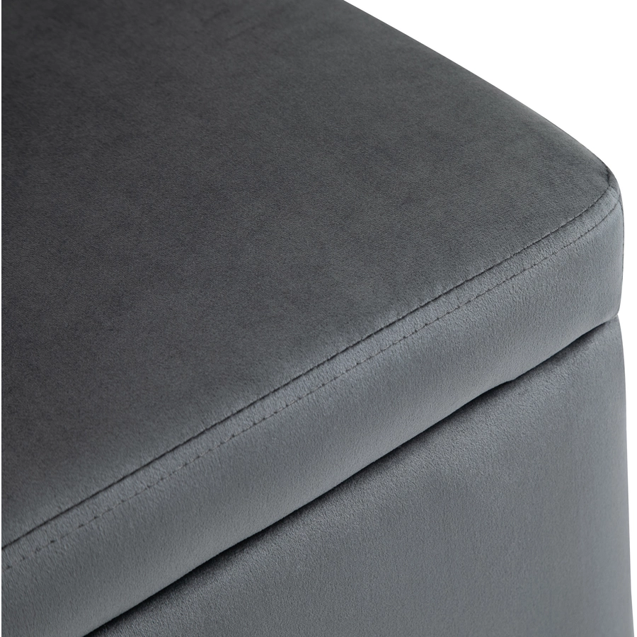 HOMCOM Sitzbank im elegantem Design dunkelgrau