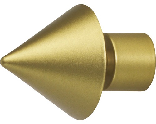 Eindstuk kegel-klassiek voor Carpi goudlook Ø 16 mm 2 st.