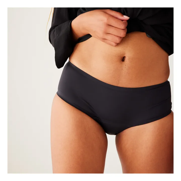 Smoon Shorty Menstruel - Flux Moyen | Noir