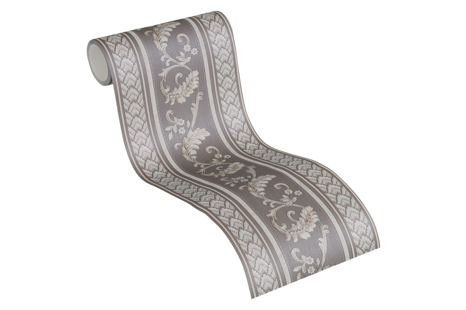 Vlies-Borte ONLY BORDERS 10 - silber - 17 cm
