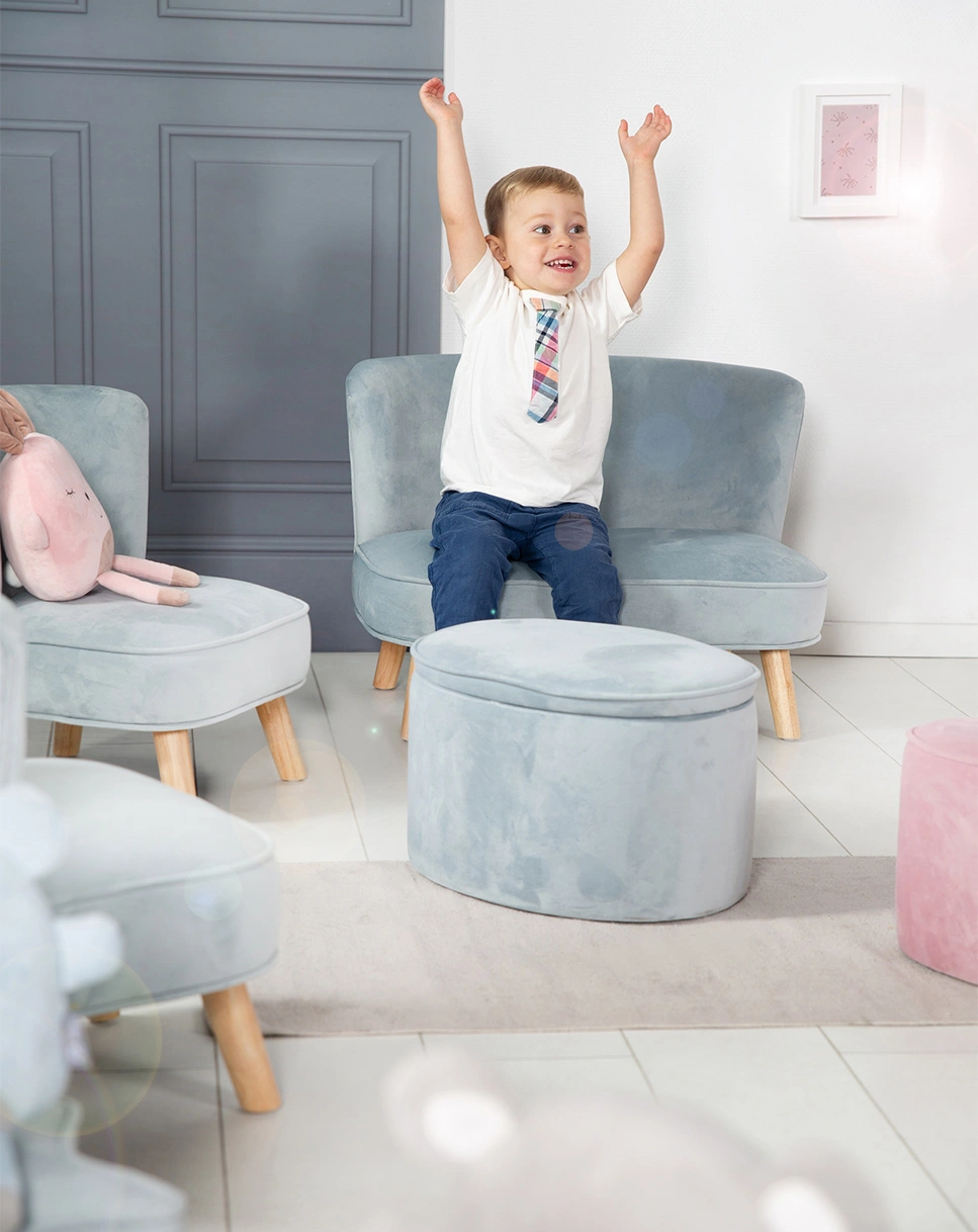 Kindersofa LIL SOFA (Farbe: sky)