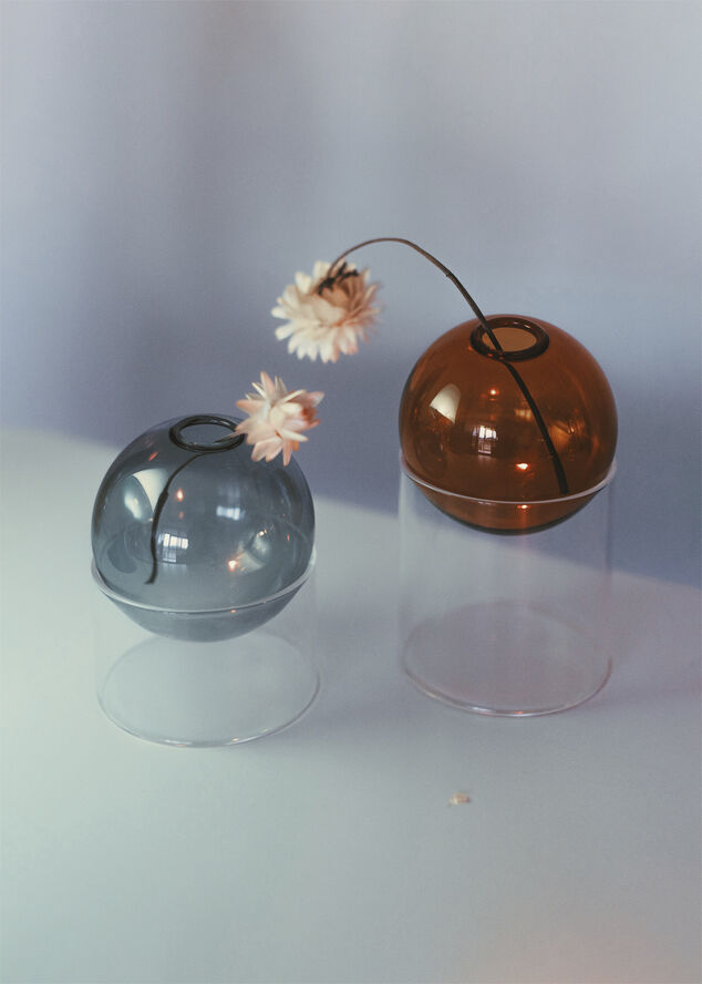 Studio About STANDING FLOWER BUBBLE, LOW TUBE, SMOKE, 802050S 131