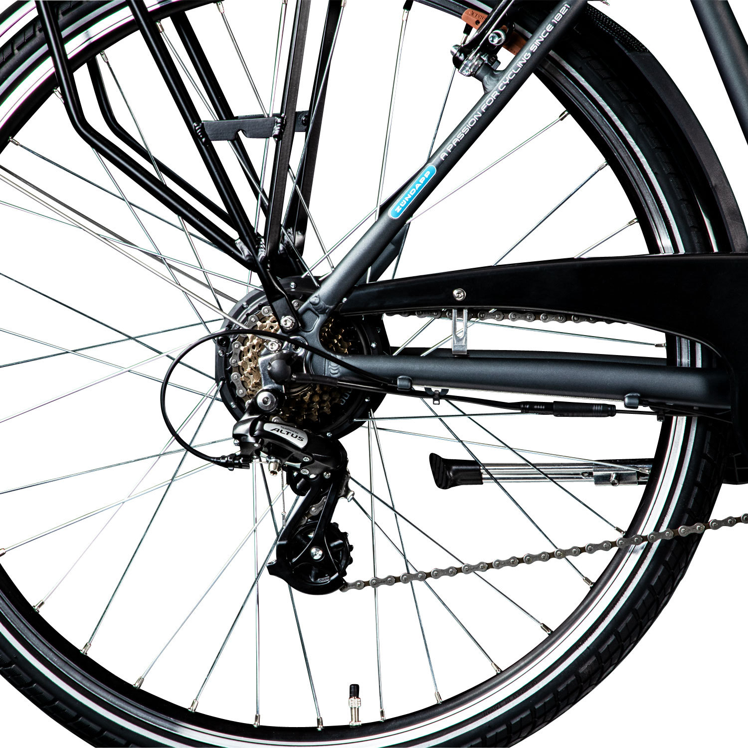 Zündapp Elektro Trekking-Herrenrad GREEN 7.7 - grau - 48 cm Rahmenhöhe