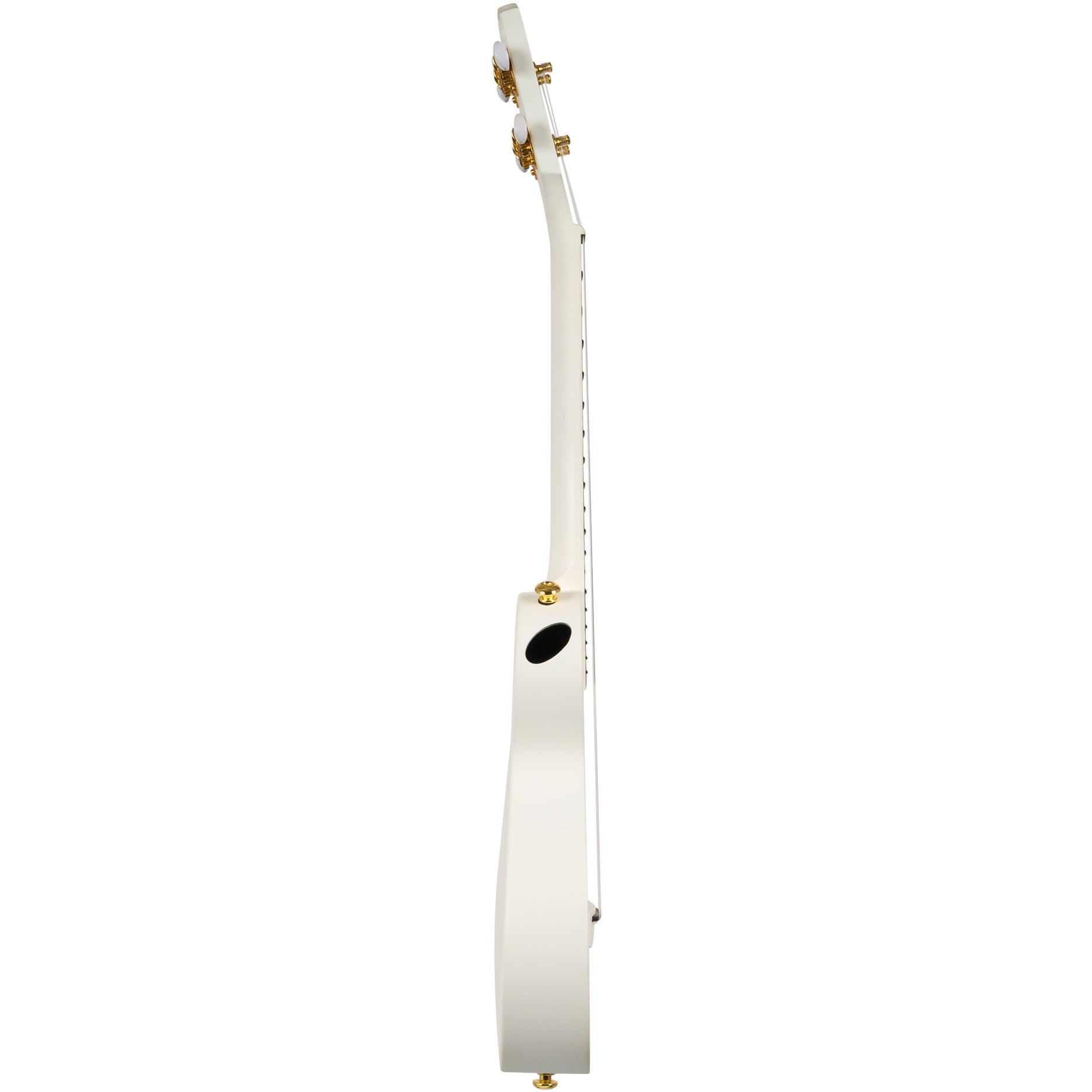 Cascha HH 2286 carbon fiber concert ukelele set wit