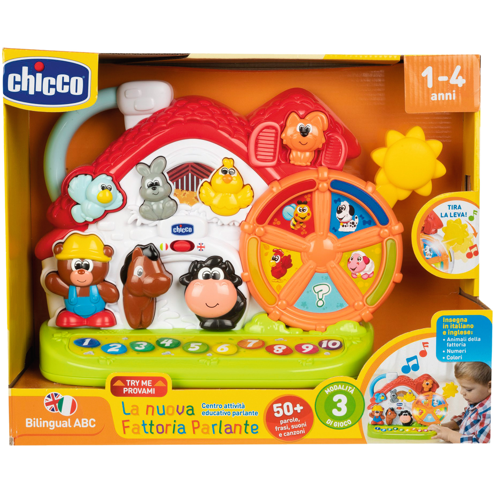 Chicco Sprechende Farm Italienisch/Englisch