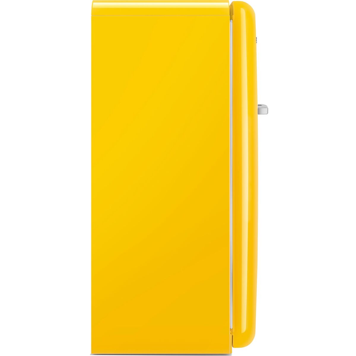 Smeg FAB28RYW6 Kjøleskap Med Fryserom 153cm Høyrehengt Gul