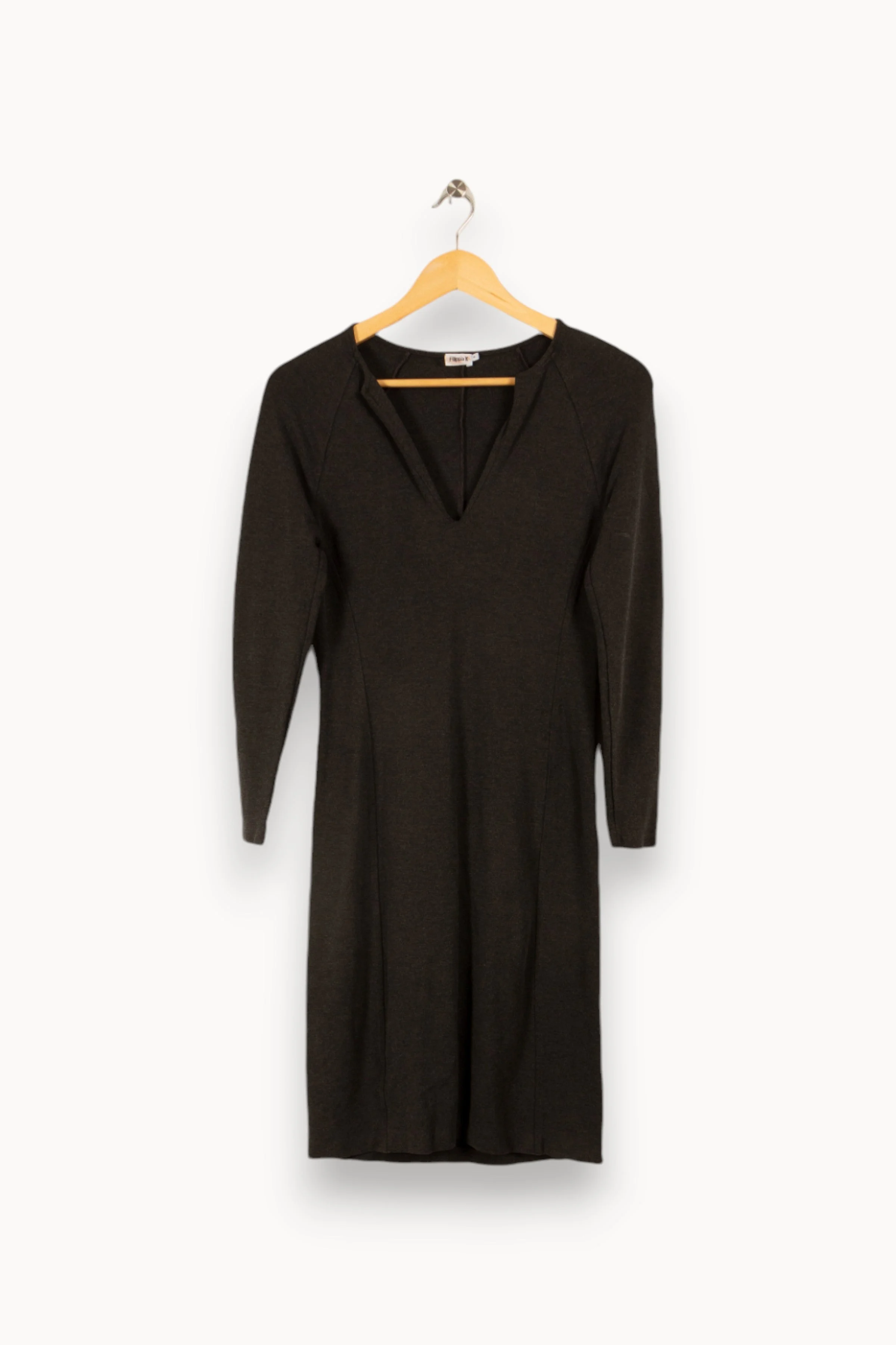 Robe midi | Gris