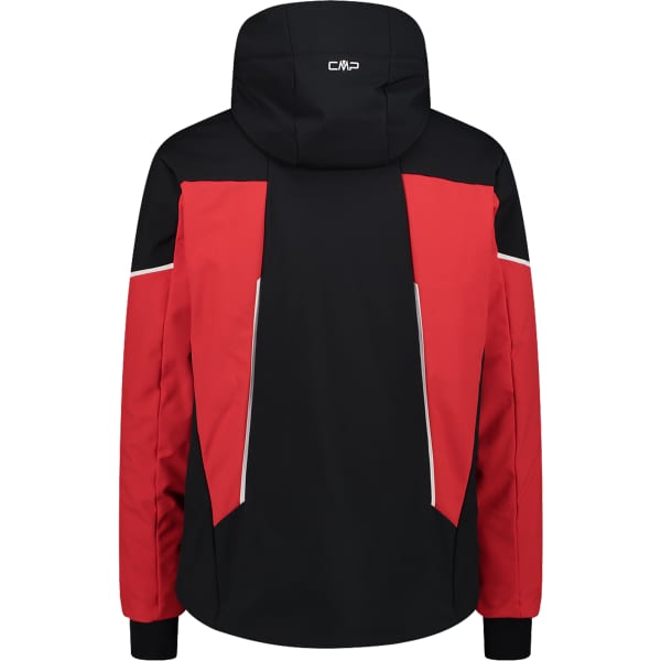 Veste de ski CMP MAN SOFTSHELL JACKET ZIP HOOD FERRARI NERO