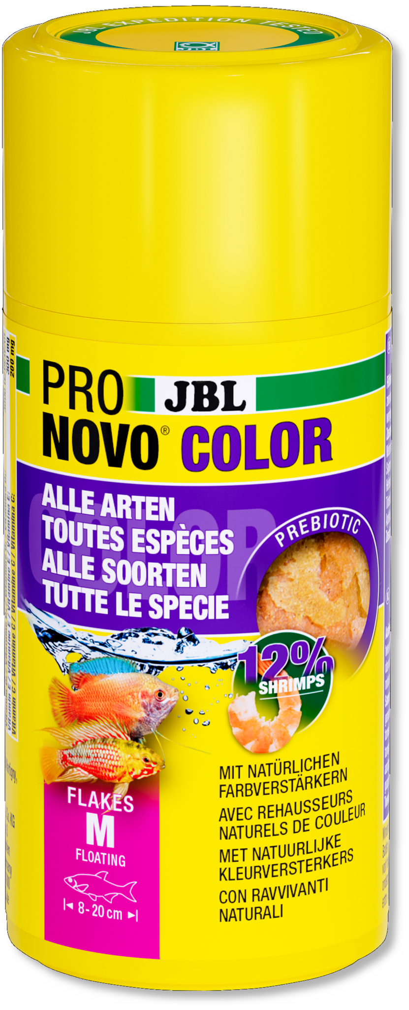 JBL Pronovo Color Flakes M 100ml | Vissenvoer