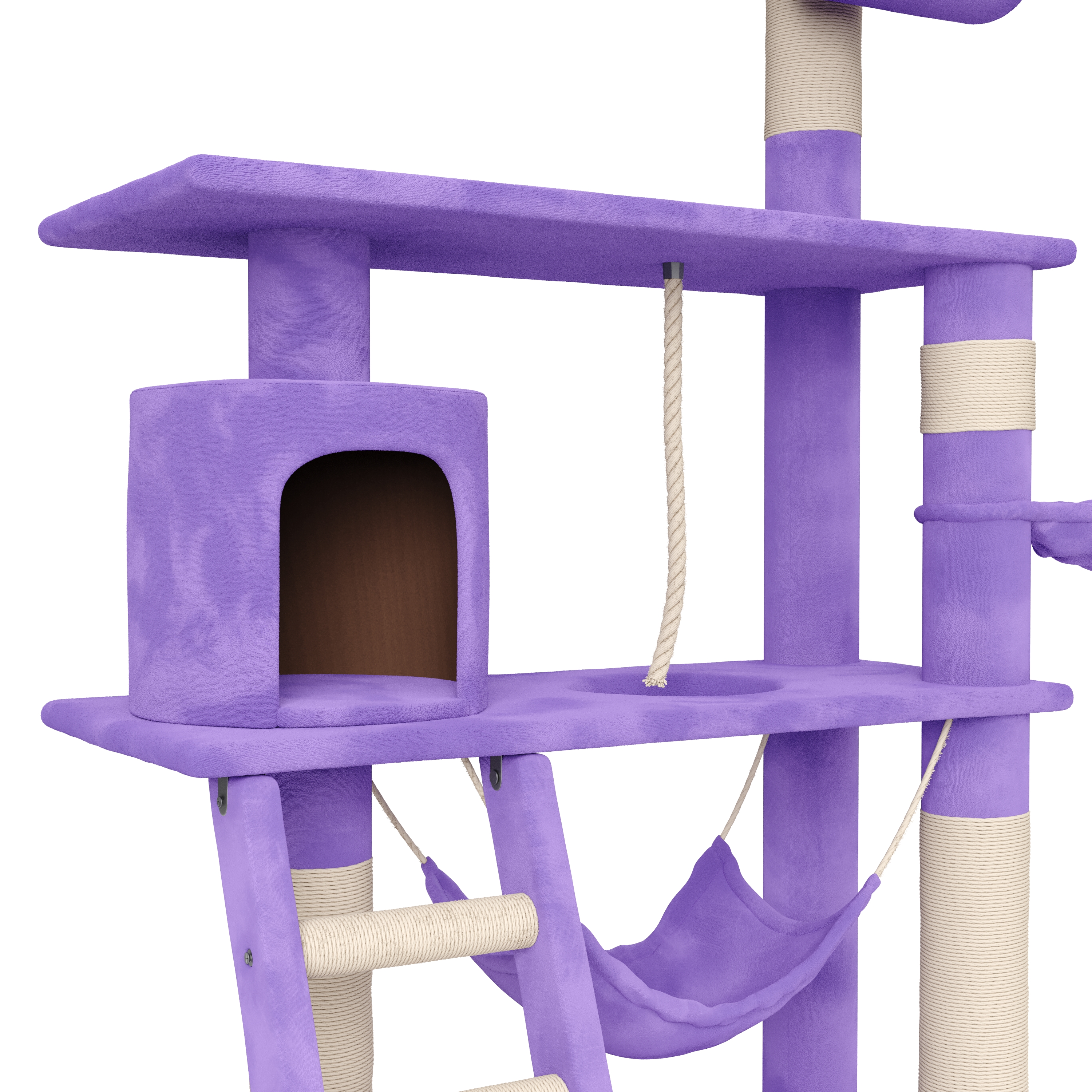 Katzenbaum SIMBA 141 cm lila
