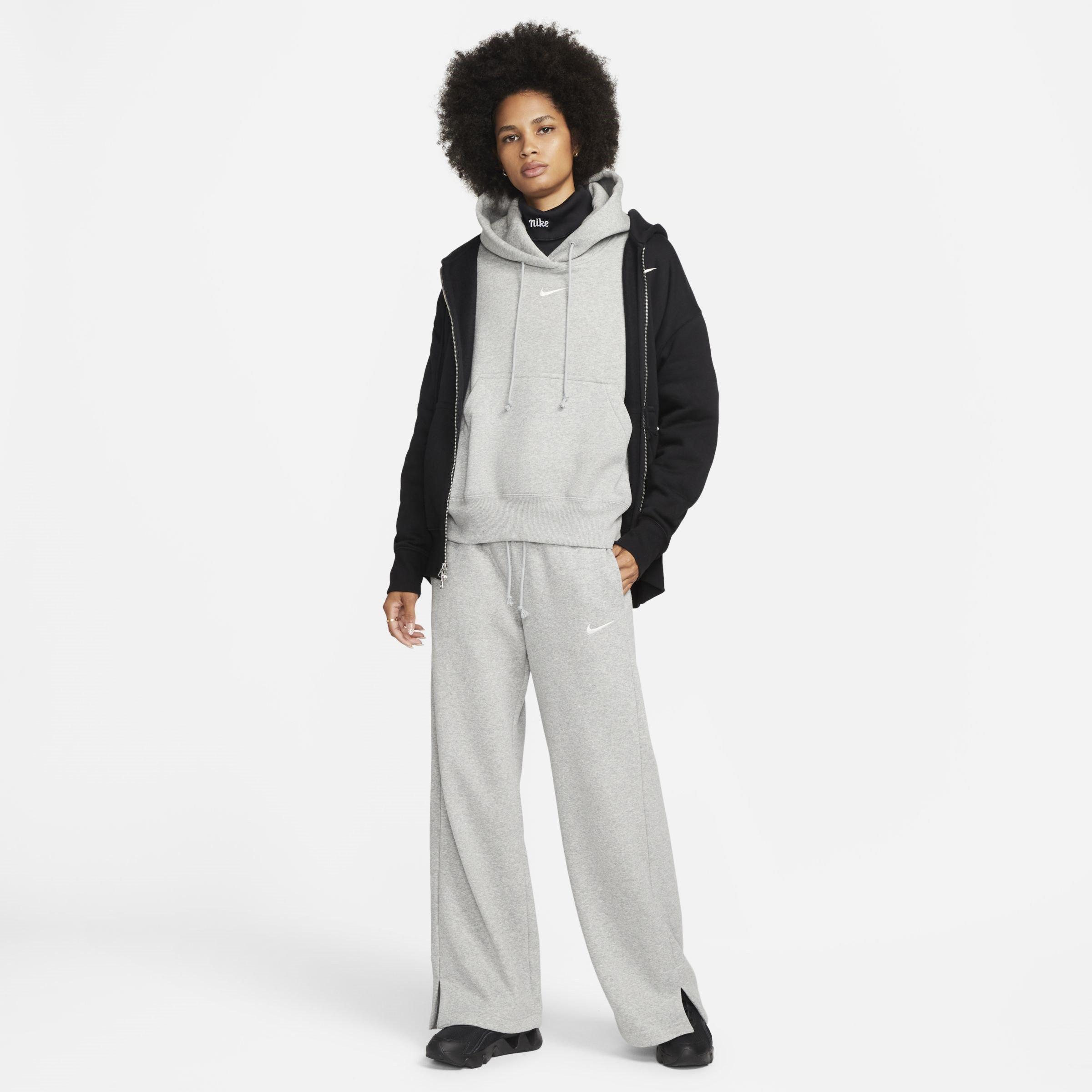 Nike Sportswear Phoenix Fleece Womens High Waisted Wide Leg Sweatpants