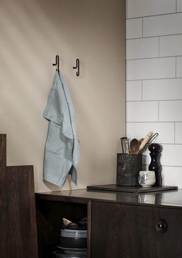 Moebe Wall Hook Large Black Sort