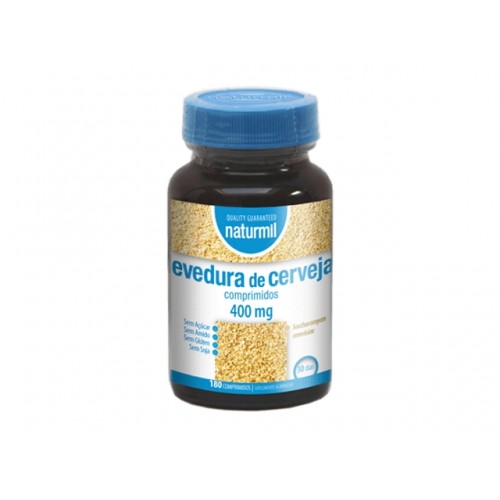 Naturmil Levedura de Cerveja 400mcg 180 comprimidos