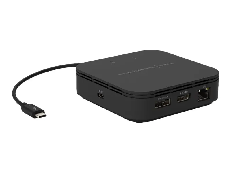 Belkin Thunderbolt 3 Dock Core - Dockingstation - Thunderbolt 3 - HDMI, DP - 1GbE