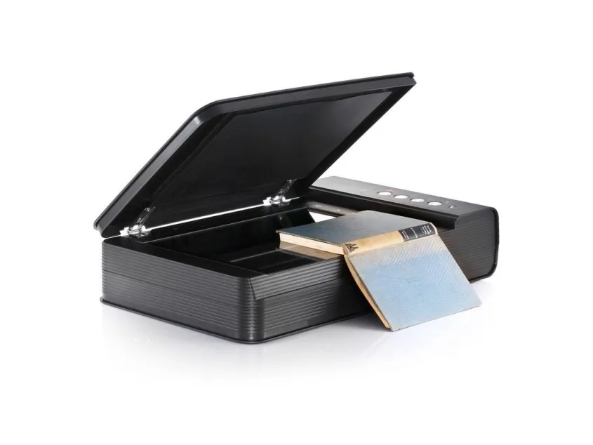 Plustek OpticBook 4800 - Flatbed-scanner - CCD - A4/Letter - 1200 dpi - op til 2500 scanninger pr. dag - USB 2.0