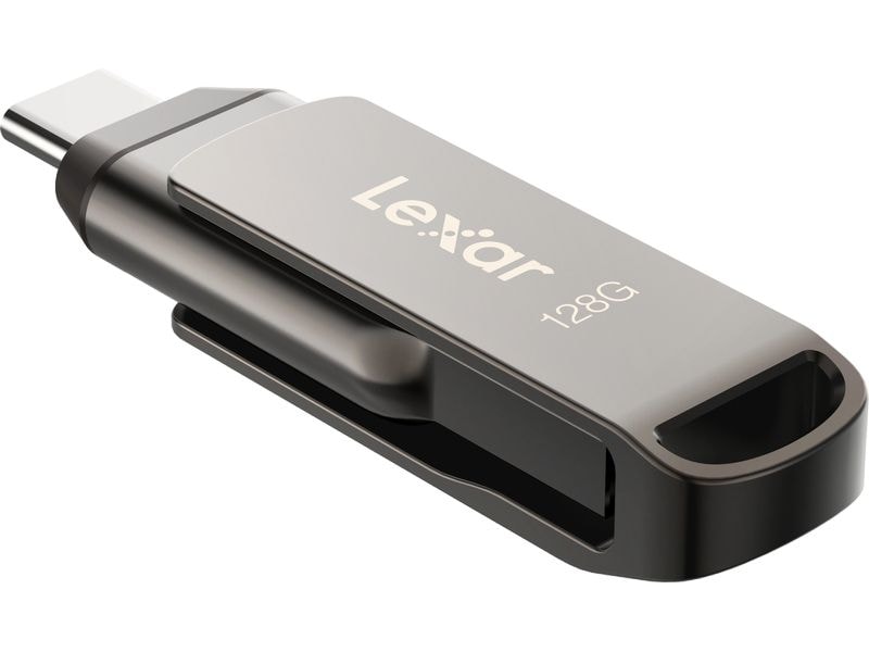 Lexar USB-Stick JumpDrive Dual Drive D400 128 GB USB-Stick mit USB Type-C- und USB Type-A