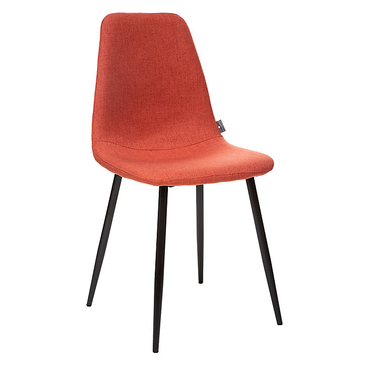 Lot de 4 chaises de table Tyka orange