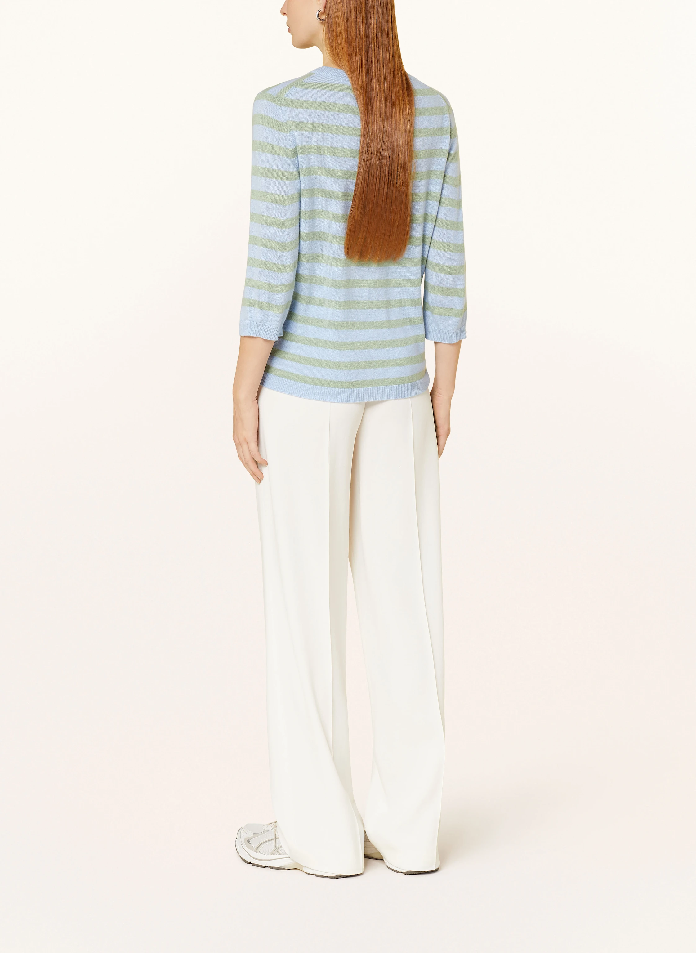 darling harbour Cashmere-Pullover mit 3/4-Arm