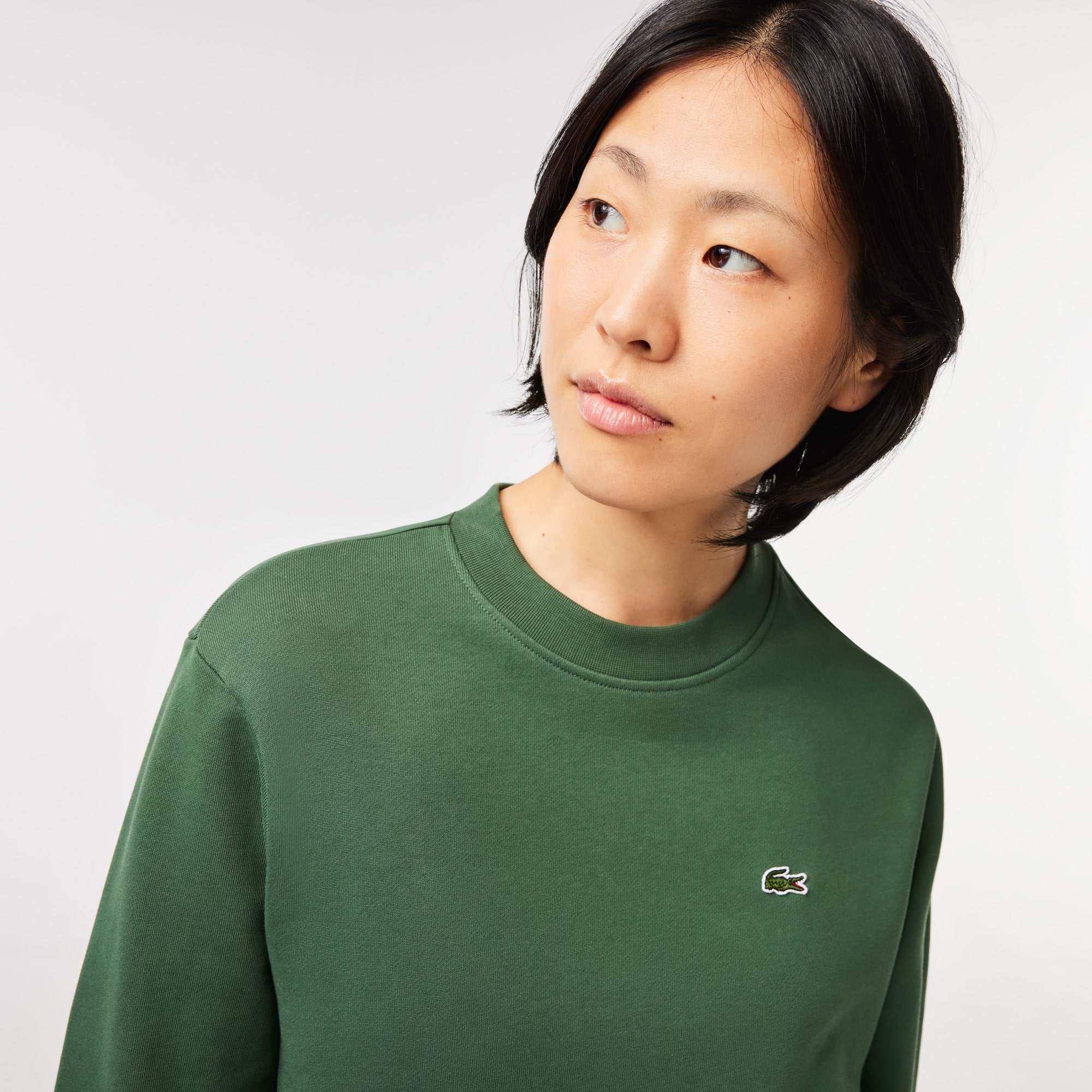 Sweatshirt Jogger femme Lacoste en molleton Sweatshirts - Vert - Lacoste - Femme