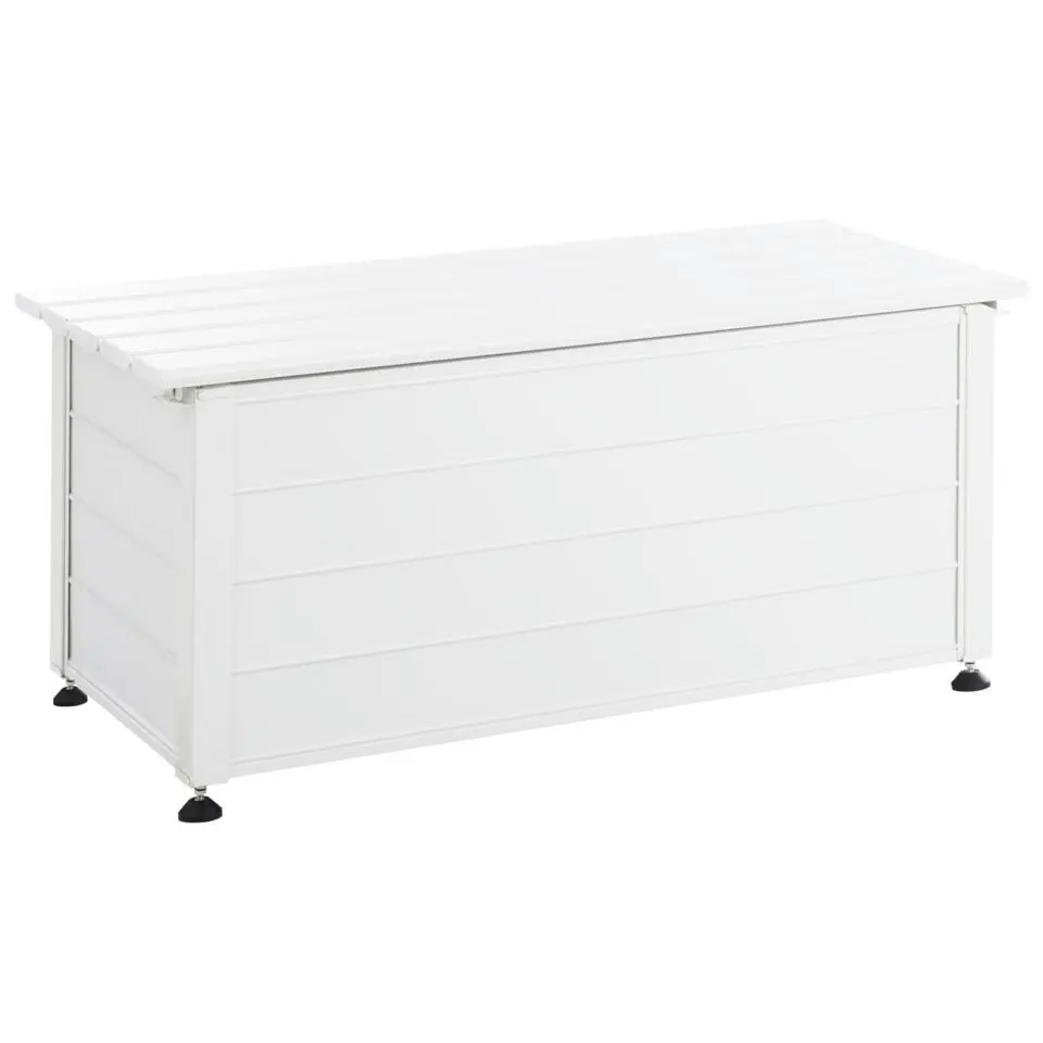 CAMPALTO - Kussenbox - Wit - 113 x 50 cm - Aluminium