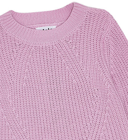 Molo Bluse - Strick - Gillis - Pink Lavender