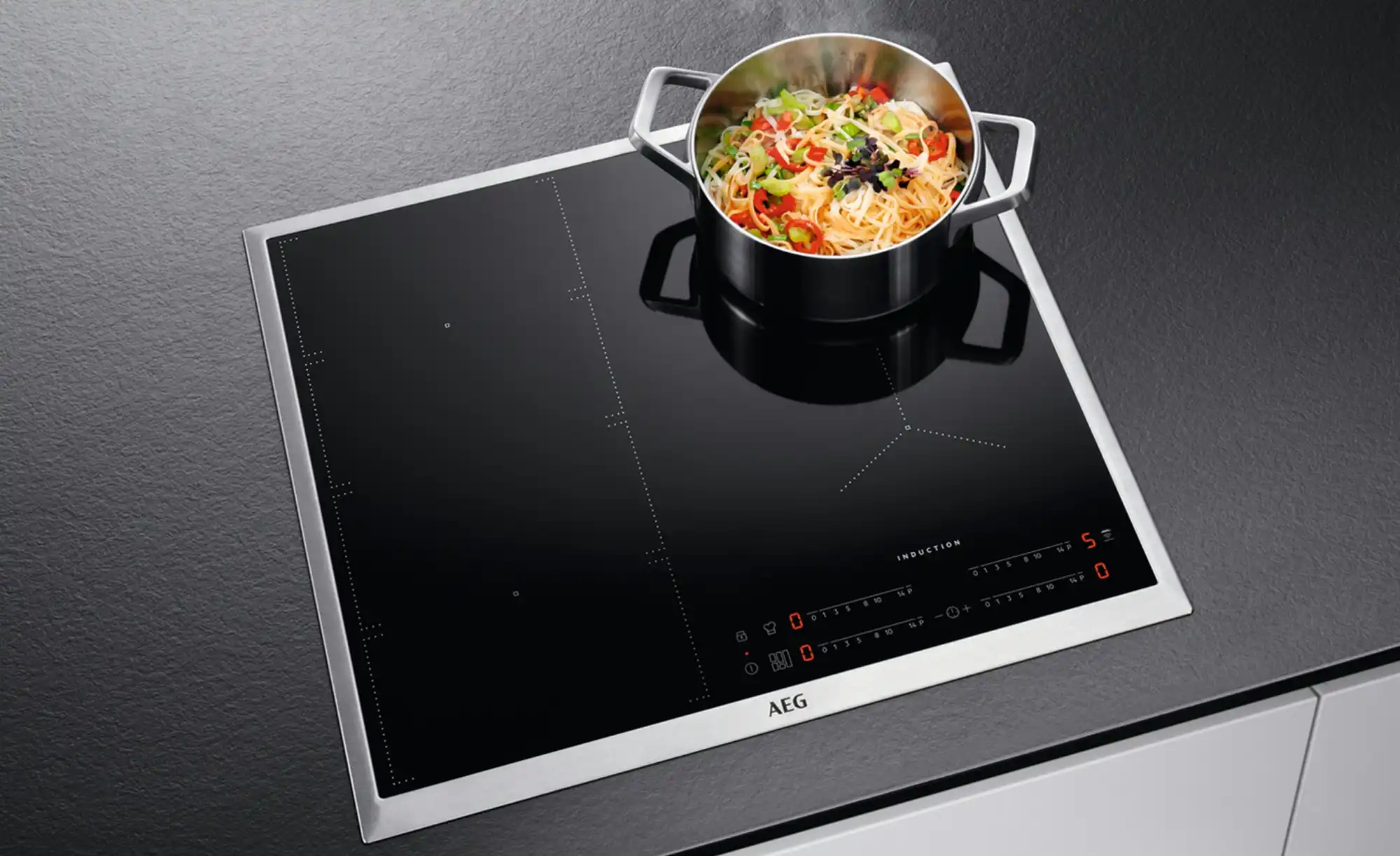 AEG Induktions-Kochstelle IKE6447AXB