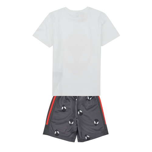 Adidas Sportswear - LB DY SM T SET - Blanc / Rouge