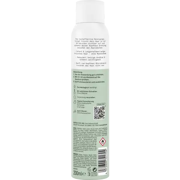 30_Sekunden Trockenshampoo Pure Frische