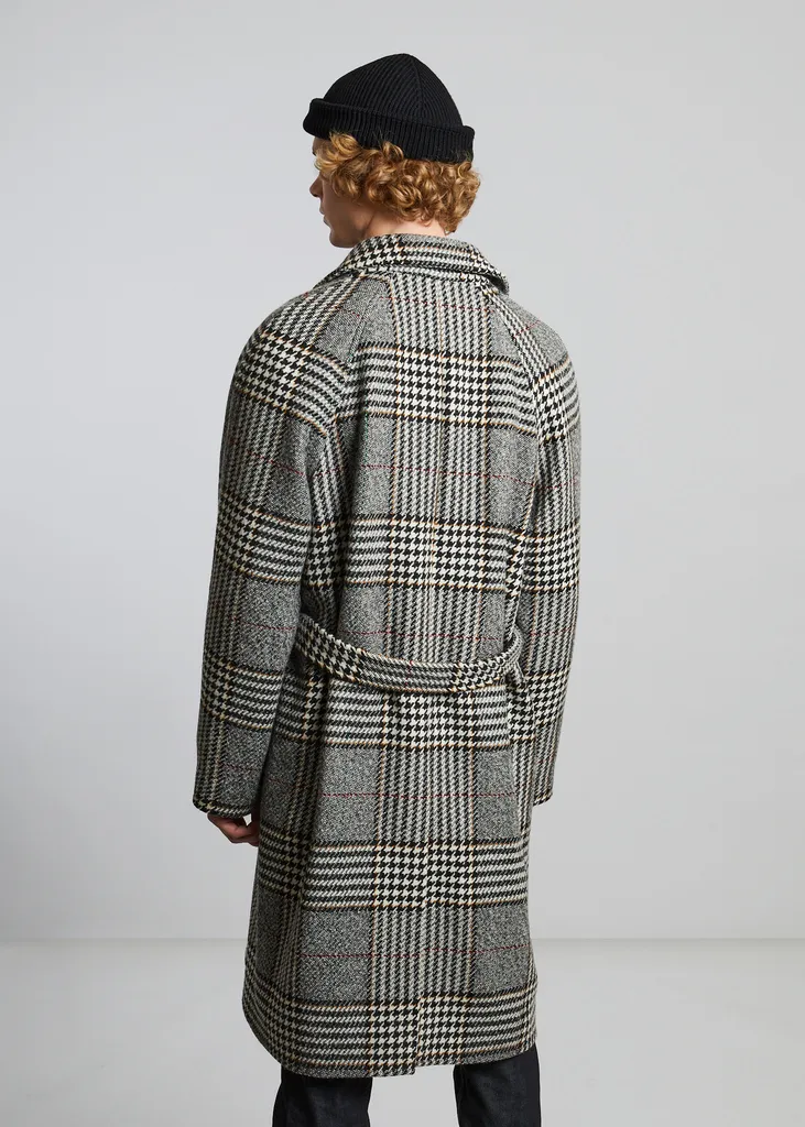 Pardessus oversize en laine vierge fabriqué en France L'Exception Paris