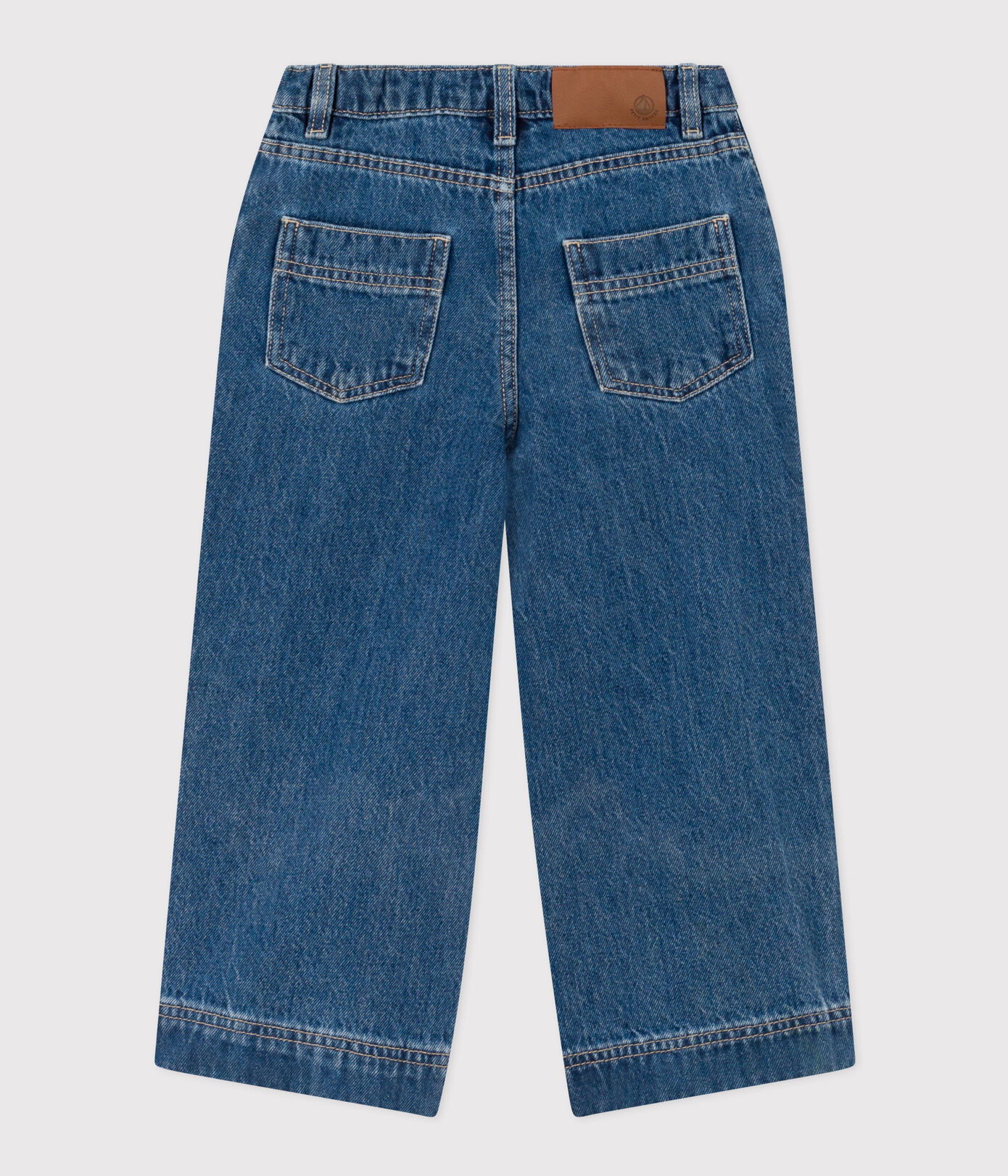 Pantalon en denim 100% écoresponsable enfant fille