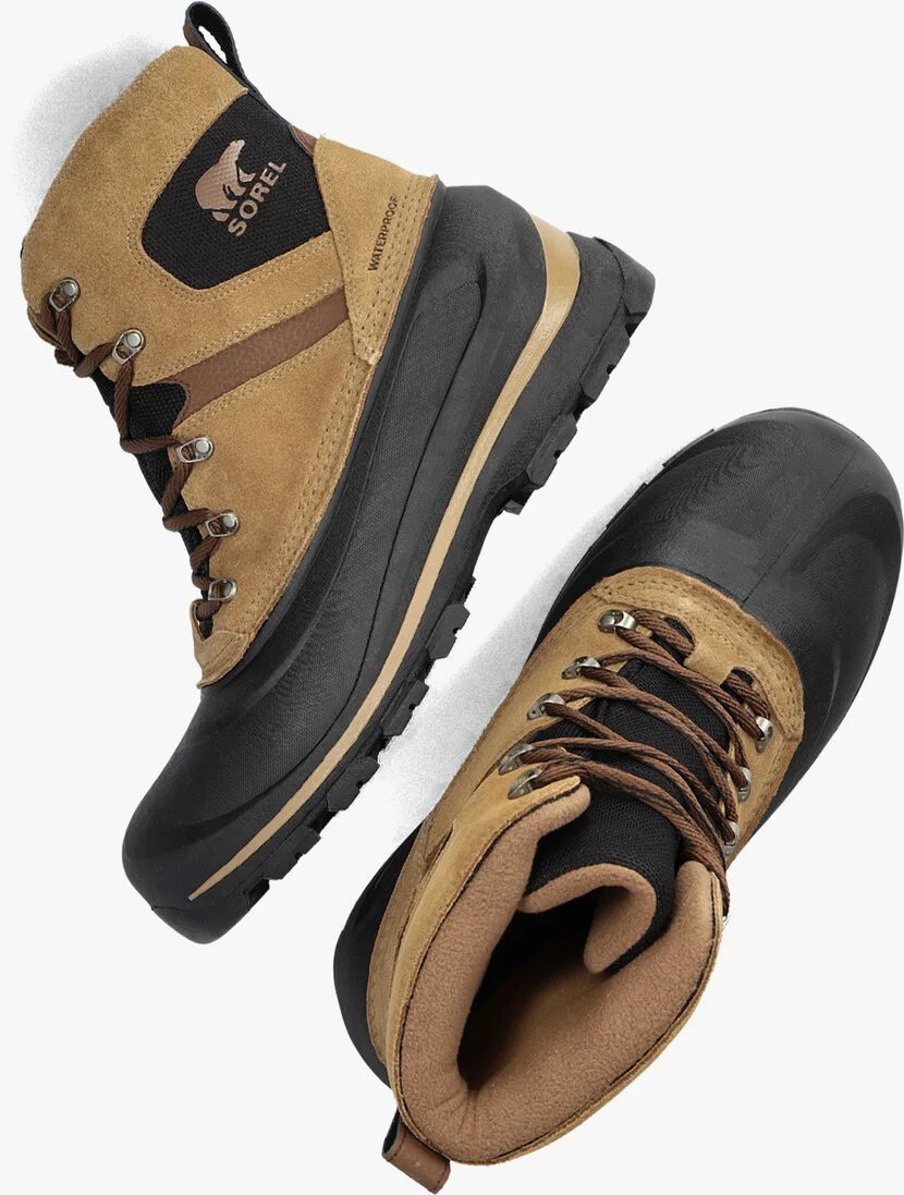 SOREL cognac sorel veterboots buxton lace wp