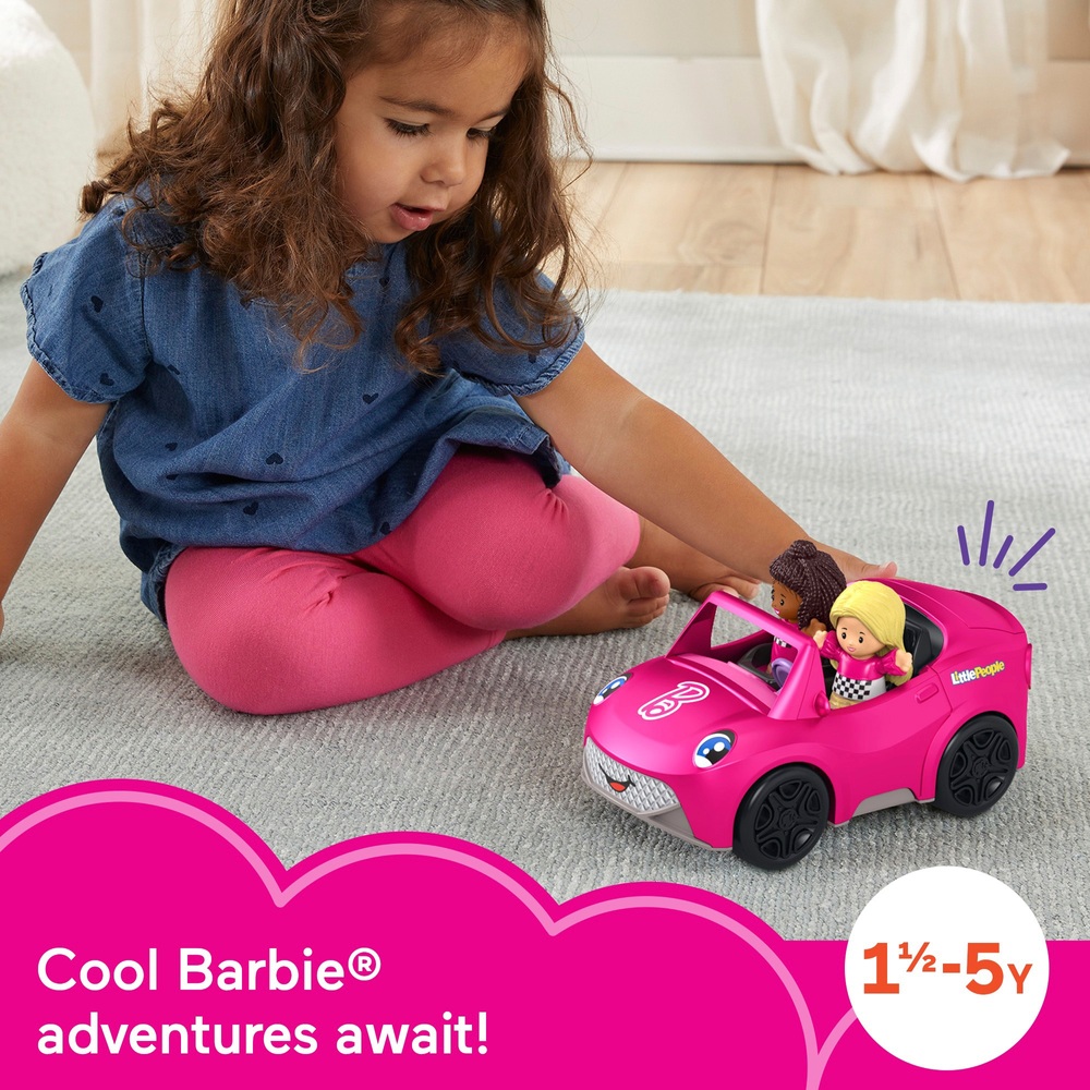 Fisher-Price Little People Barbie Cabrio mit 2 Figuren