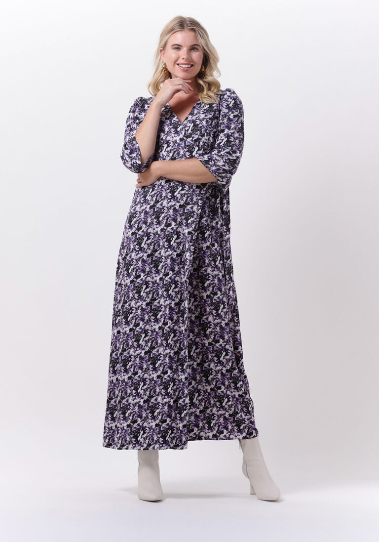 FREEBIRD paarse freebird maxi jurk esmee dress