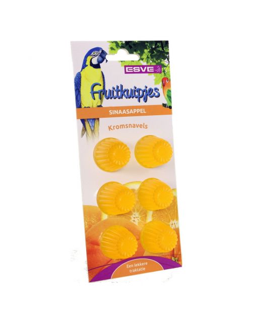 Esve Fruitkuipjes - Vogelsnack - Sinaasappel 6 stuks