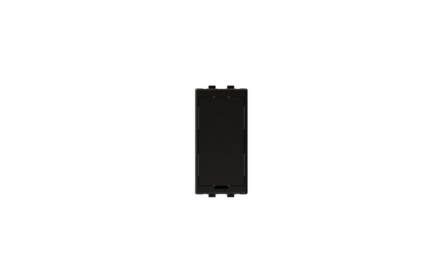 Modul 45 x 22.5 mm Blindplatte, AnthrazitMultimedia-Modul für Blindplatten