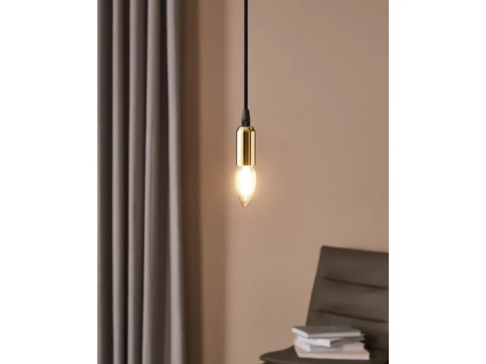 EGLO E14 LED C37 klar kertepære med varmt hvidt lys