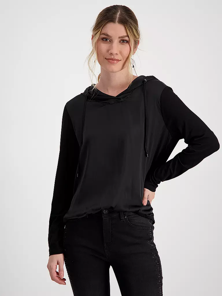 MONARI Blusenshirt schwarz
