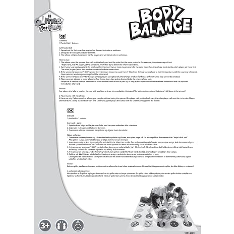 Games for Fun Body Balance familiespil